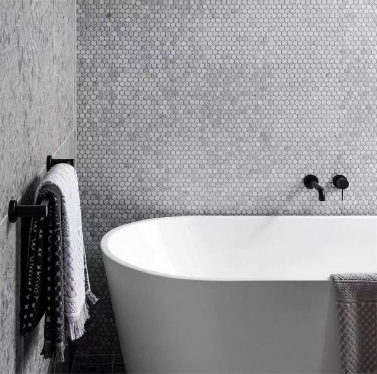 Смеситель для раковины Lotis Mone 1002MB встраиваемый, цвет matte black