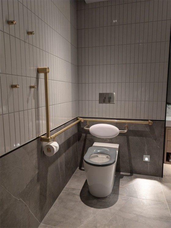 Крючок настенный Lotis Mone 1082BB 45х25мм, цвет brushed brass