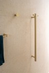 Крючок настенный Lotis Mone 1077BB 55х60мм, цвет brushed brass