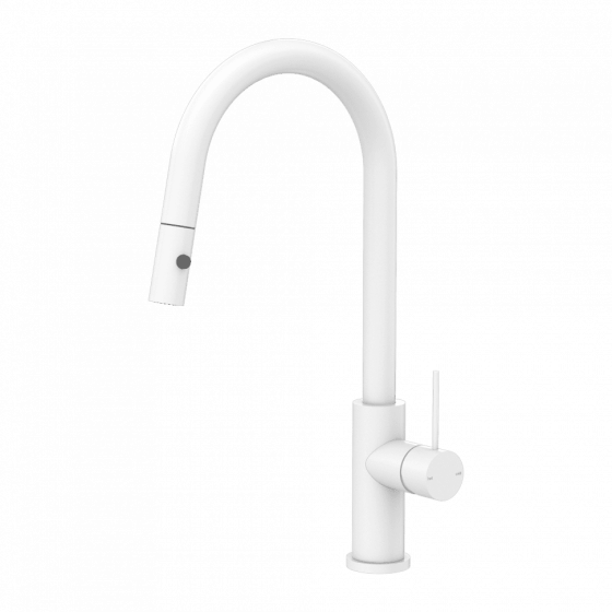 Смеситель для кухни Lotis Mone 1035MW, цвет matte white