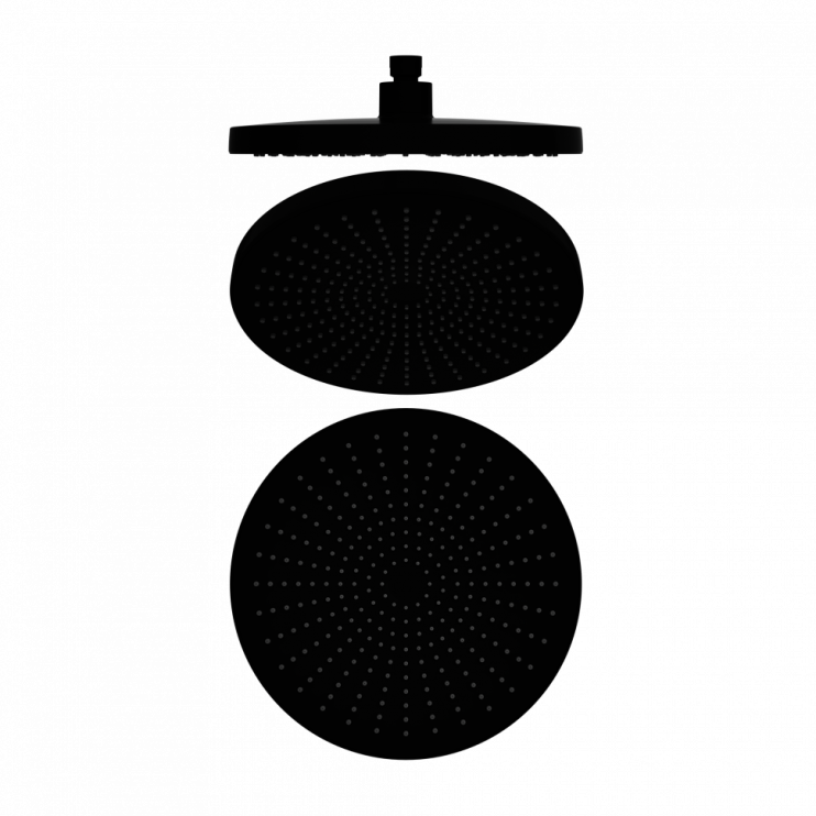 Насадка для душа, Lotis, цвет: черный