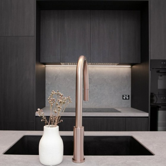 Смеситель для кухни Lotis Mone 1035CB, цвет copper brushed
