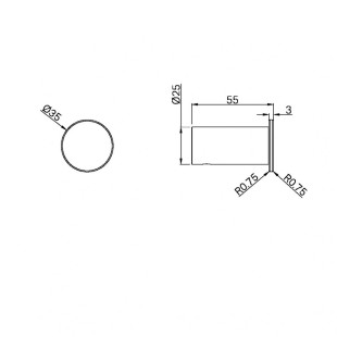 Крючок для халата, Lotis, цвет: никель