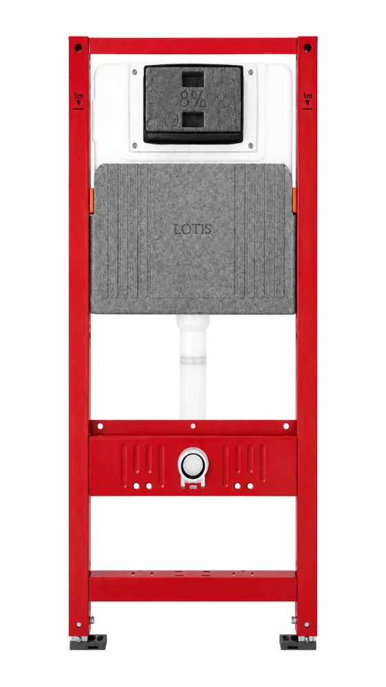 Инсталляция для унитаза Lotis Profil Pro 500x165x1145 механическая