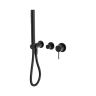 Смеситель для душа Lotis Mone 1012MB встраиваемый с ручным душем, цвет matte black