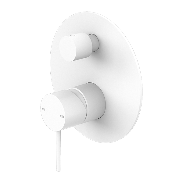 Смеситель для душа с отводом, Lotis, цвет: белый