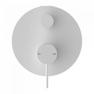 Смеситель для душа с отводом, Lotis, цвет: белый