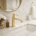 Смеситель для раковины Lotis Mone 1001BB цвет brushed brass