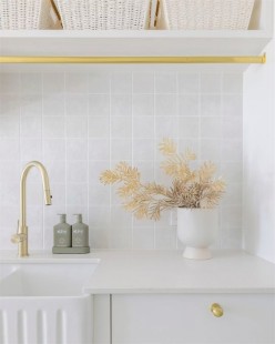 Выдвижной смеситель для кухни, с функцией распыления овощей, Lotis, цвет: золото