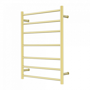 Полотенцесушитель, электрический, лестница, Lotis, цвет: золото