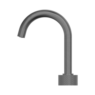Смеситель для раковины Lotis Santi 1063G на два отверстия, цвет graphite 1