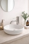 Смеситель для раковины Lotis Mone 1001BN цвет Brushed Nickel