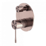 Смеситель для душа Lotis Santi 1018CB встраиваемый на 2 потребителя, цвет copper brushed