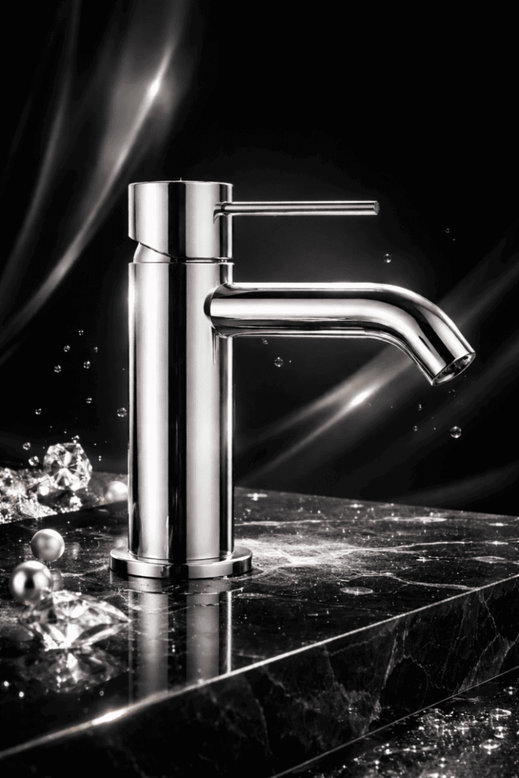 Смеситель для раковины Lotis Mone 1001CR цвет chrome