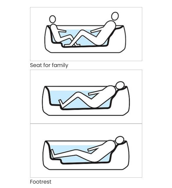 Ванна 170х83см из искусственного камня, отдельностоящая, с ручками, TOTO Flotation, белый арт. PJY1744