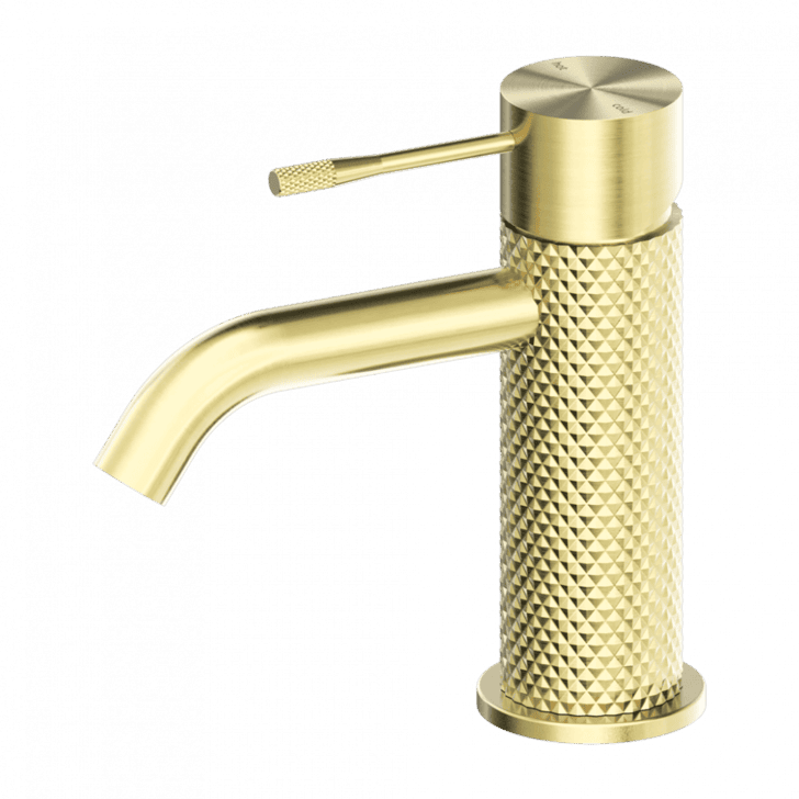 Смеситель для раковины Lotis Santi 1004BB brushed brass