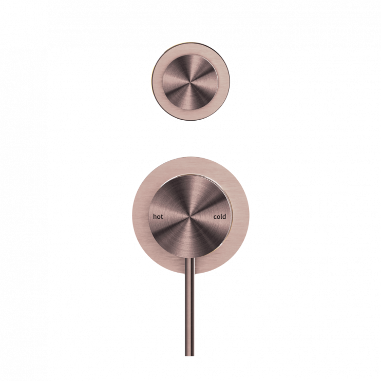 Смеситель для душа с отводом, Lotis, цвет: бронза