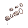 Смеситель для душа Lotis Mone 1017CB встраиваемый на 2 потребителя, цвет copper brushed