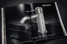 Смеситель для раковины Lotis Santi 1004BMB black metal brass