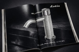 Смеситель для раковины Lotis Santi 1004BMB black metal brass