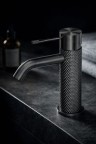 Смеситель для раковины Lotis Santi 1004BMB black metal brass