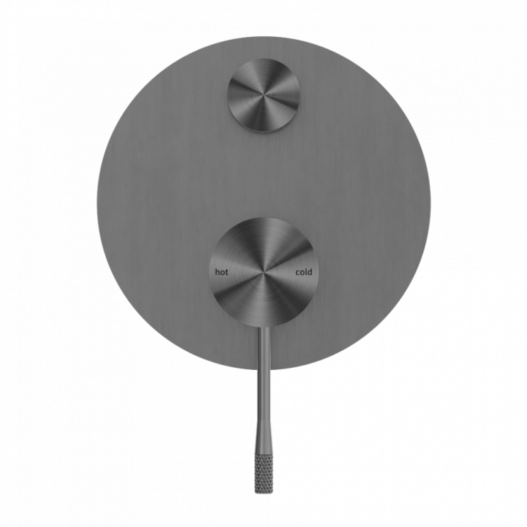 Смеситель для душа с отводом, Lotis, цвет: графитовый