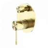 Смеситель для душа Lotis Santi 1018BB встраиваемый на 2 потребителя, цвет brushed brass