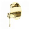 Смеситель для душа Lotis Santi 1018BB встраиваемый на 2 потребителя, цвет brushed brass