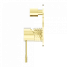 Смеситель для душа Lotis Santi 1018BB встраиваемый на 2 потребителя, цвет brushed brass
