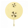 Смеситель для душа Lotis Santi 1018BB встраиваемый на 2 потребителя, цвет brushed brass