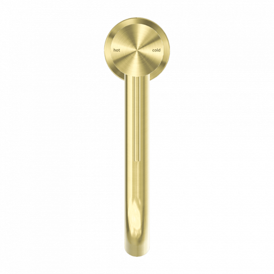 Смеситель для раковины Lotis Mone 1003BB высокий, цвет brushed brass