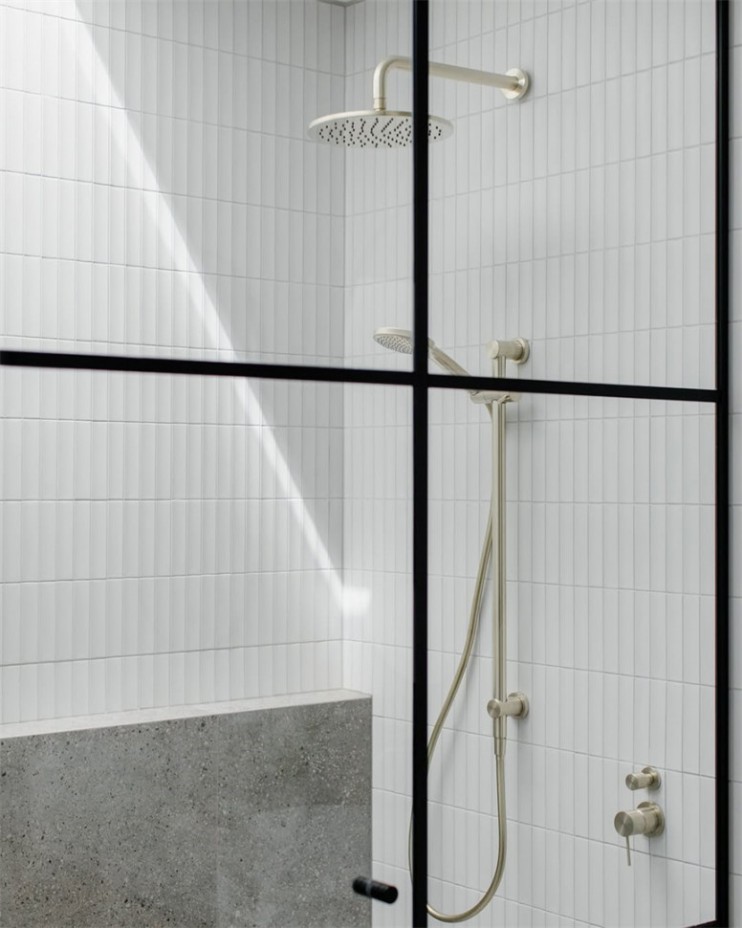 Смеситель для душа с отводом, Lotis, цвет: золото