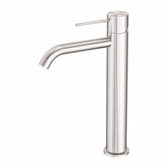 Смеситель для раковины Lotis Mone 1003BN высокий, цвет brushed nickel