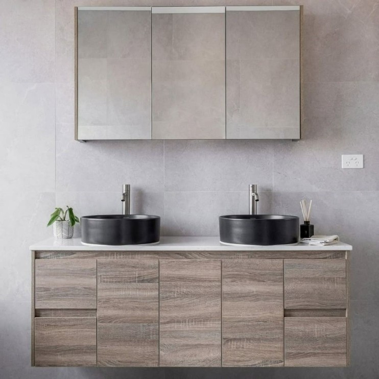 Смеситель для раковины Lotis Mone 1003BN высокий, цвет brushed nickel