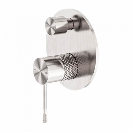 Смеситель для душа Lotis Santi 1018BN встраиваемый на 2 потребителя, цвет brushed nickel
