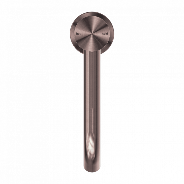 Смеситель для раковины Lotis Mone 1003CB высокий, цвет cooper brushed