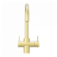 Смеситель для кухни, с фильтром для воды, Lotis, цвет: золото