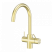 Смеситель для кухни Lotis Mone 1034BB, цвет brushed brass