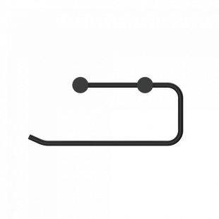 Держатель для полотенец, Lotis, цвет: черный