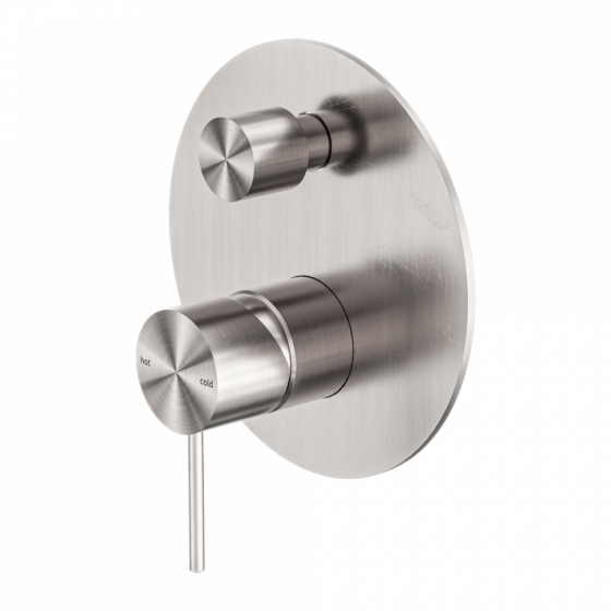 Смеситель для душа Lotis Mone 1014BN встраиваемый на 2 потребителя, цвет brushed nickel
