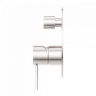 Смеситель для душа Lotis Mone 1014BN встраиваемый на 2 потребителя, цвет brushed nickel