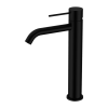 Смеситель для раковины Lotis Mone 1003MB высокий, цвет Matte Black