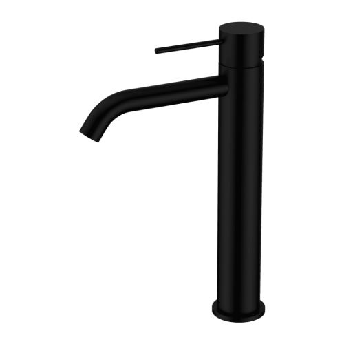 Смеситель для раковины Lotis Mone 1003BM высокий, цвет Matte Black