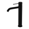 Смеситель для раковины Lotis Mone 1003BM высокий, цвет Matte Black