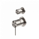 Смеситель для душа Lotis Mone 1017BN встраиваемый на 2 потребителя, цвет brushed nickel