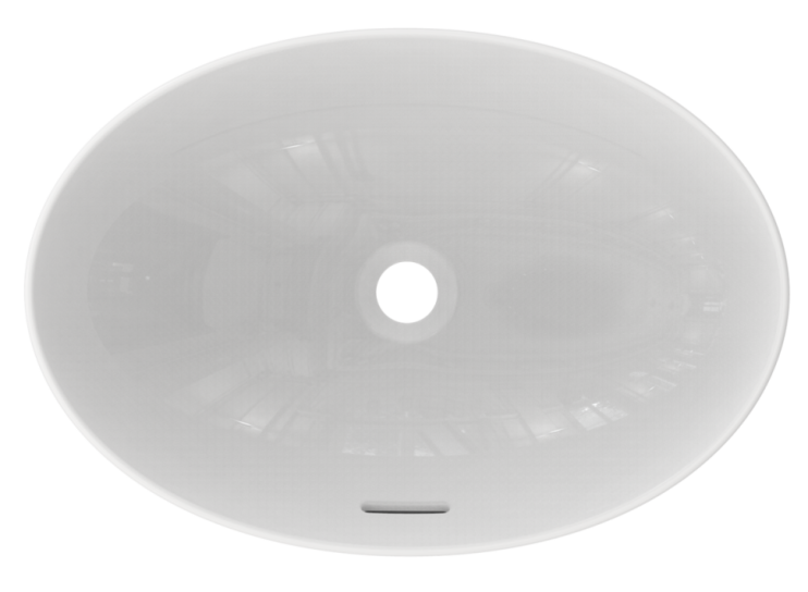 Раковина накладная 55x38x16.7см Cefiontect TOTO Раковины, белый арт. L1705E