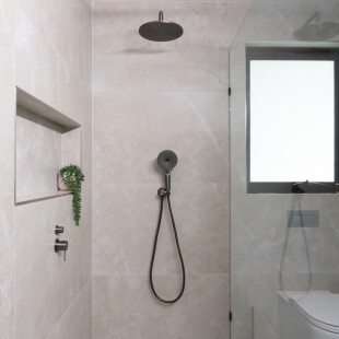 Смеситель для душа с отводом, Lotis, цвет: оружейный металл