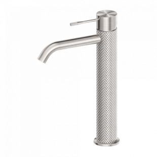 Смеситель для раковины Lotis Santi 1000BN высокий, brushed nickel