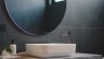 Смеситель для раковины Lotis Santi 1000BN высокий, brushed nickel