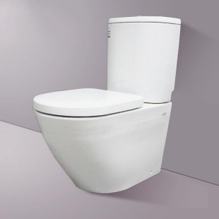 Напольный унитаз NC с сиденьем микролифт, покрытие Cefiontect TOTO NC/R, белый арт. CW761